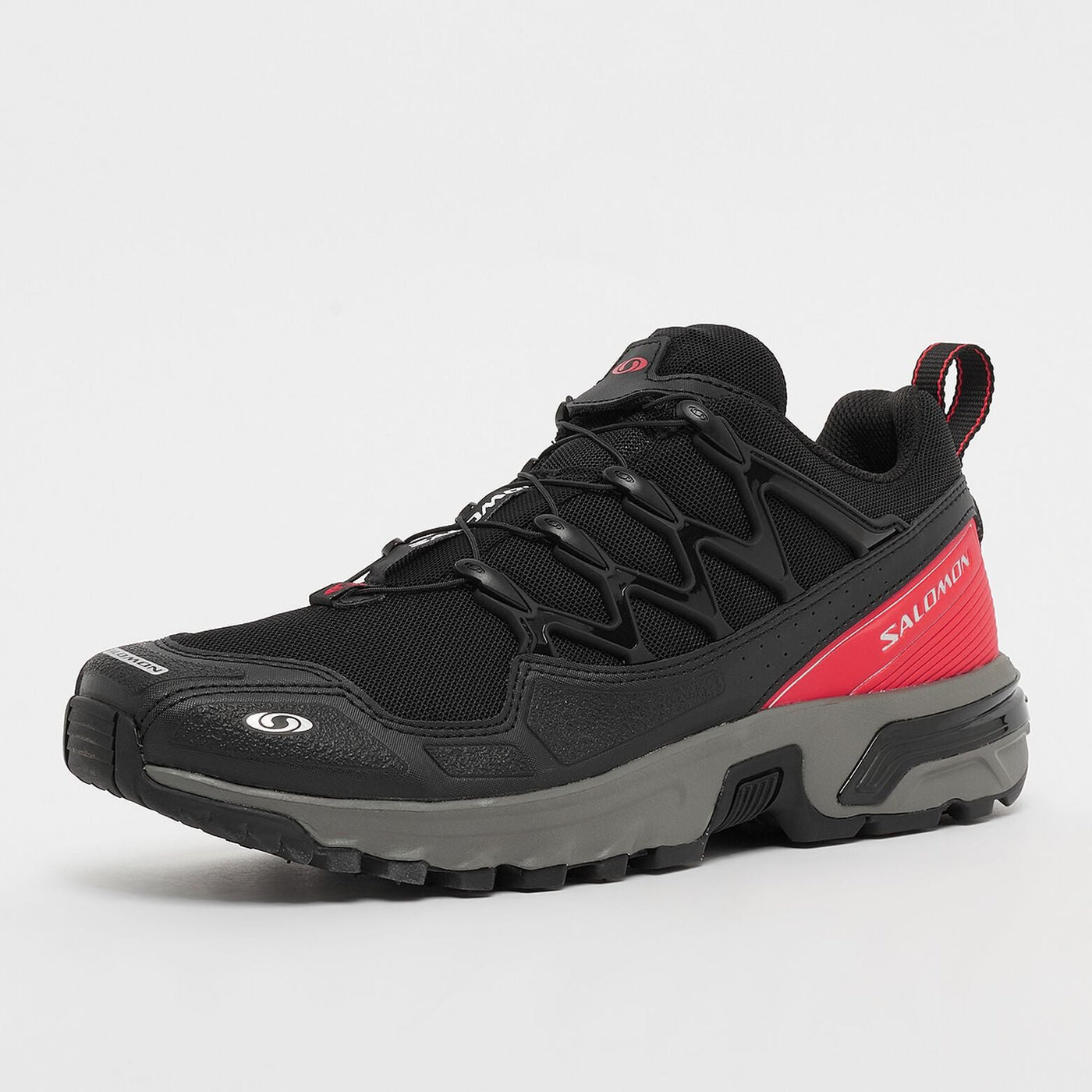 Salomon ACS+ black/aurora red/white