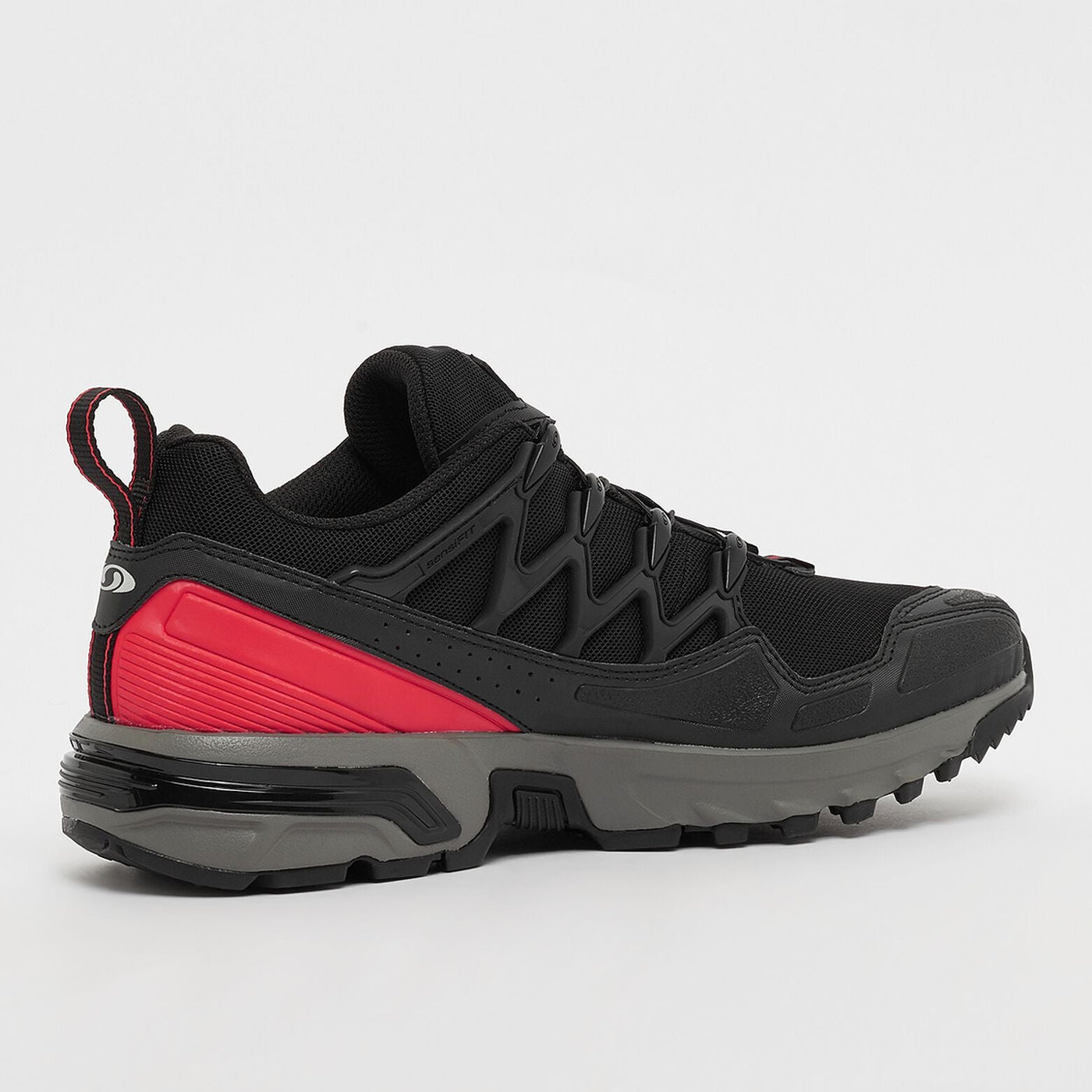 Salomon ACS+ black/aurora red/white