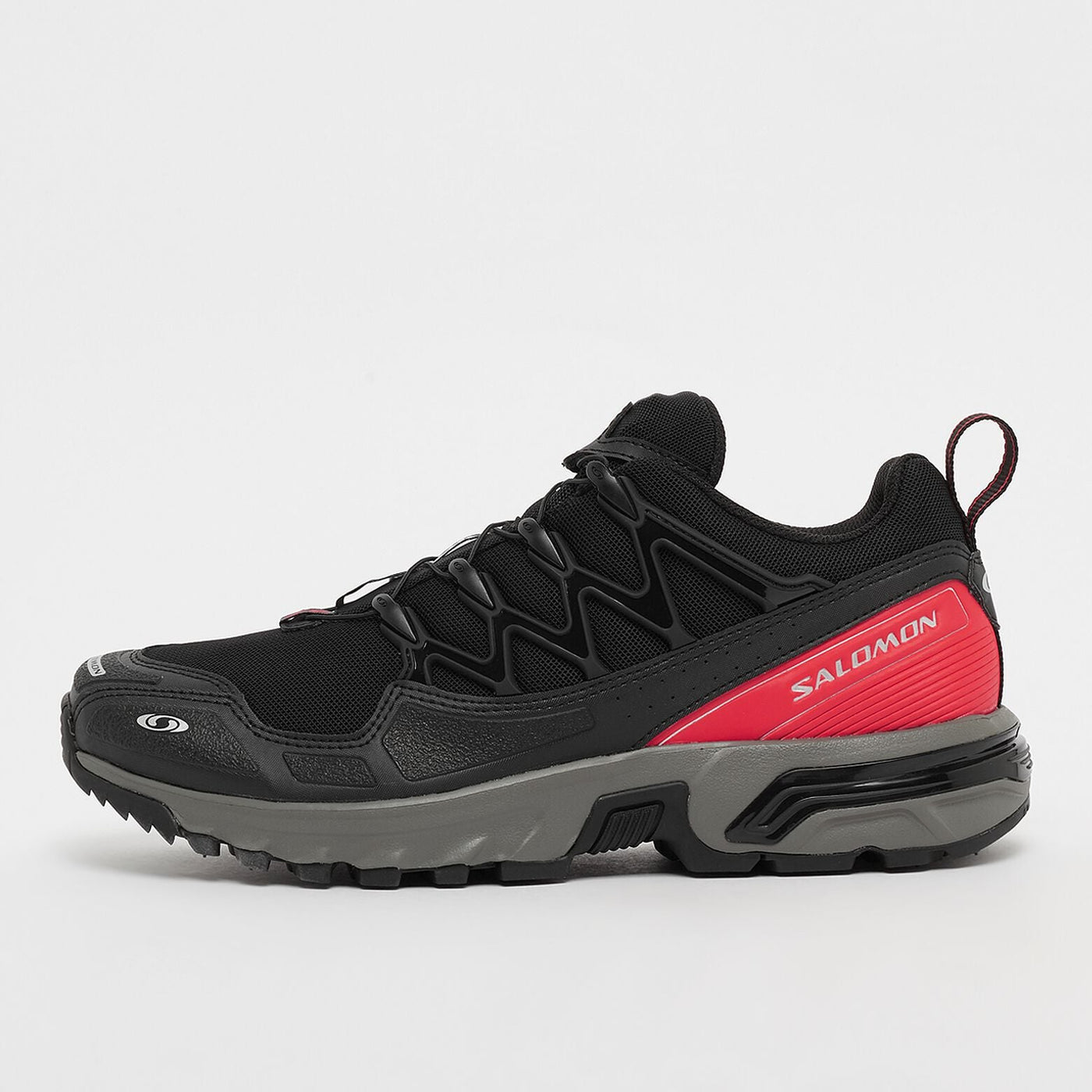 Salomon ACS+ black/aurora red/white