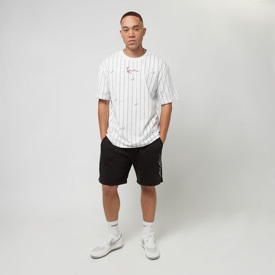 Karl Kani Small Signature Logo Pinstripe Tee