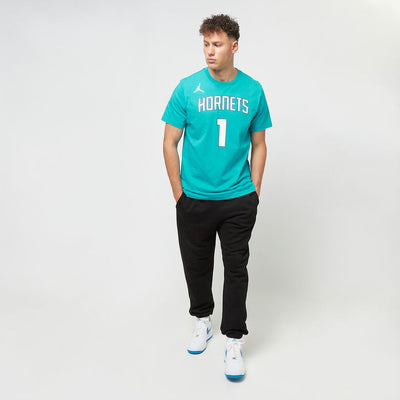 NIKE NBA CHARLOTTE HORNETS TEE rapid teal/ball lamelo