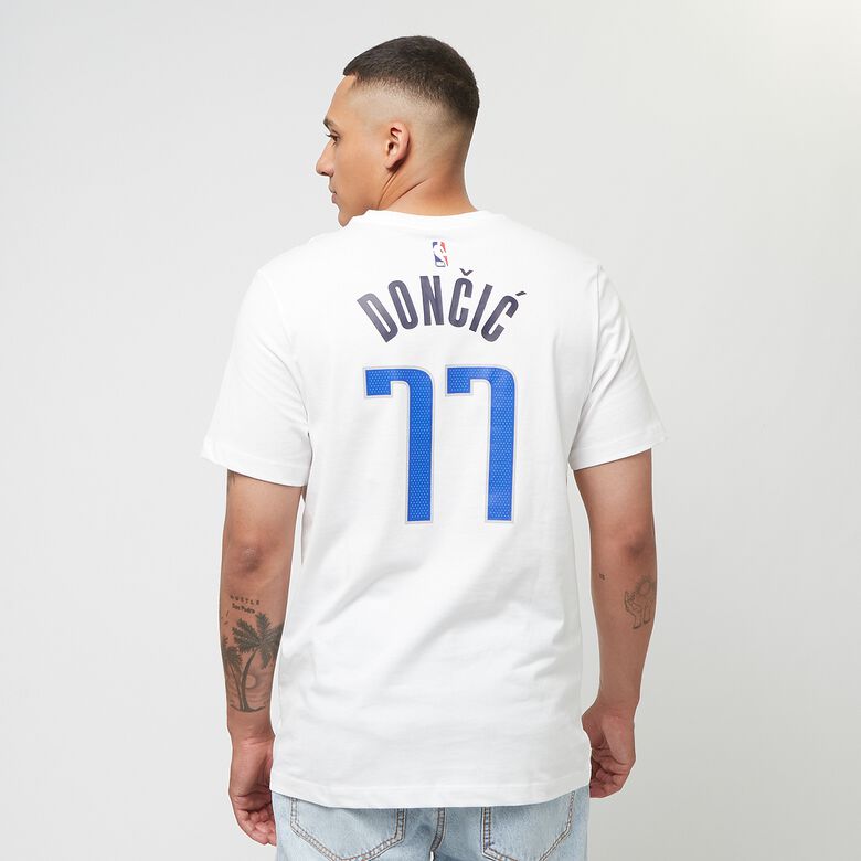 NIKE NBA DALLAS MAVERICKS TEE white/doncic luka