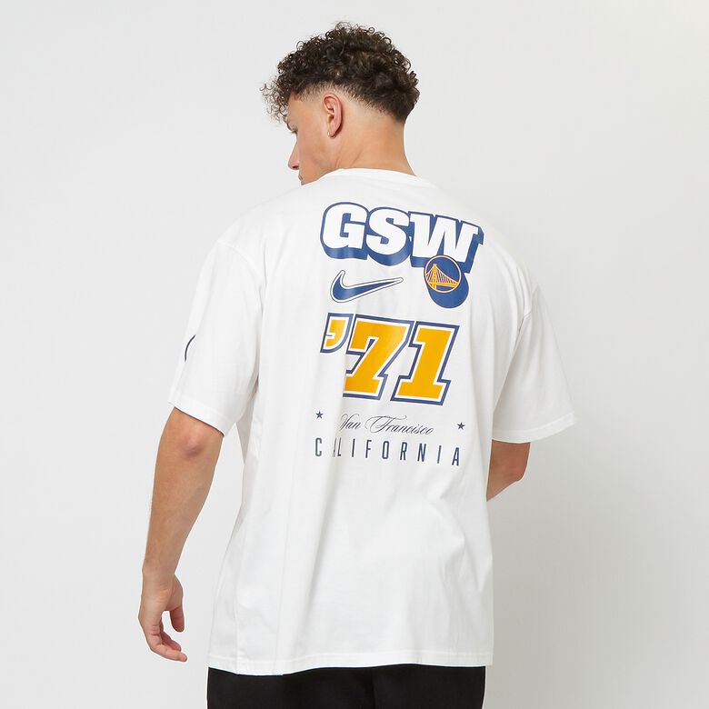 NIKE NBA GSW M NK CTS OGC VSY SS TEE white