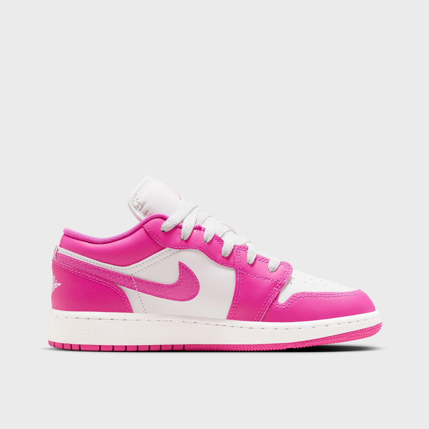 Air Jordan 1 Low (GS) fire pink/iris whisper/white