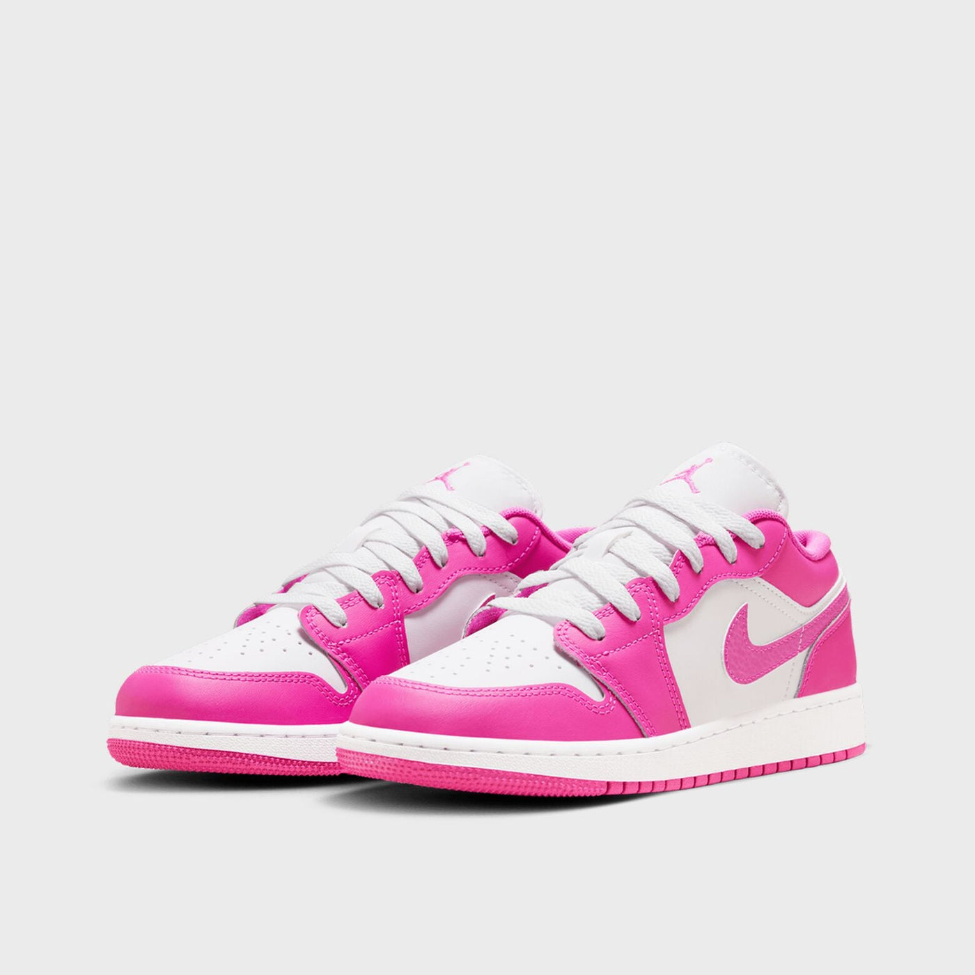 Air Jordan 1 Low (GS) fire pink/iris whisper/white