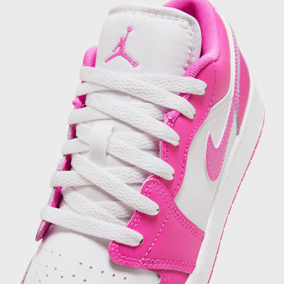 Air Jordan 1 Low (GS) fire pink/iris whisper/white